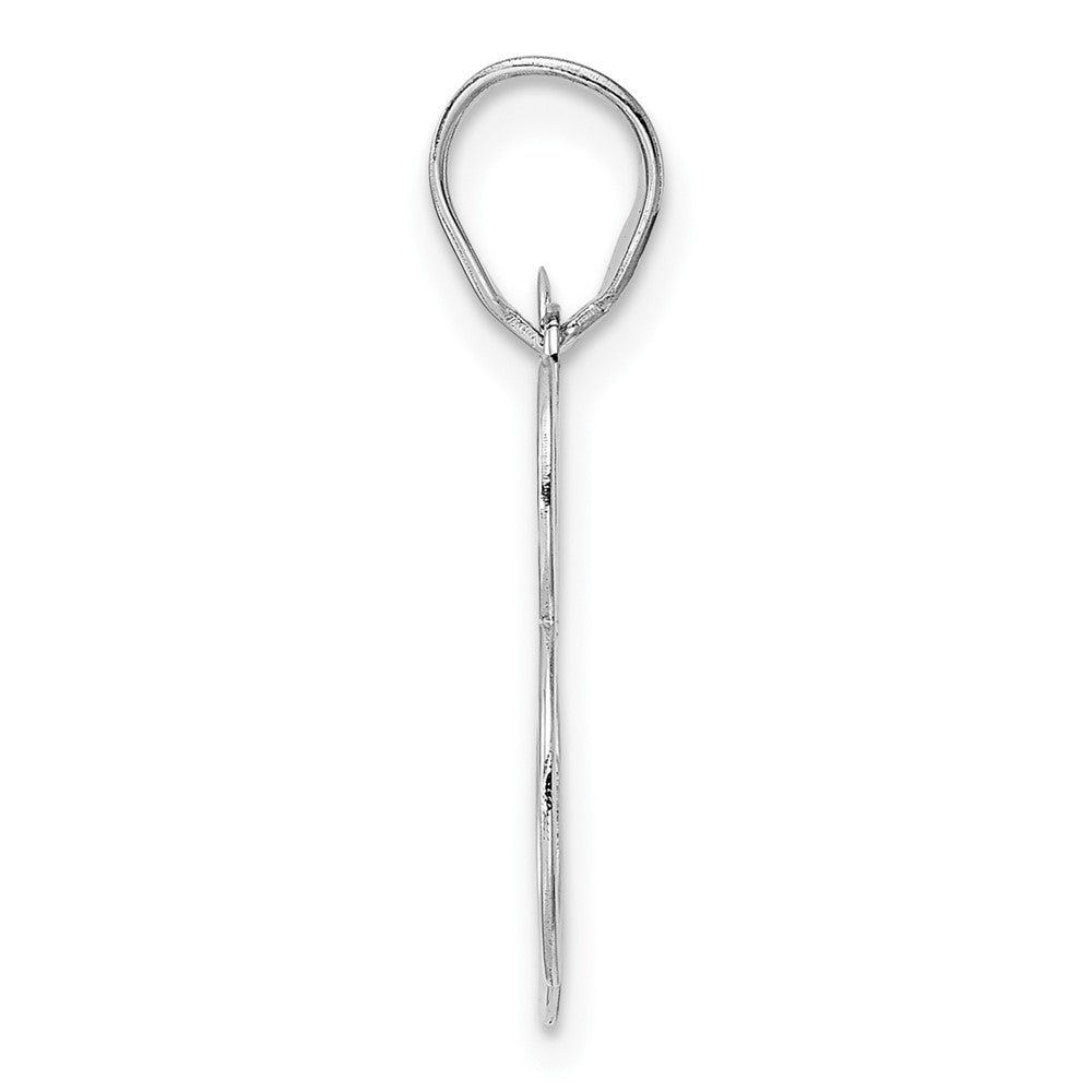 14kw Polished Number 83 Pendant