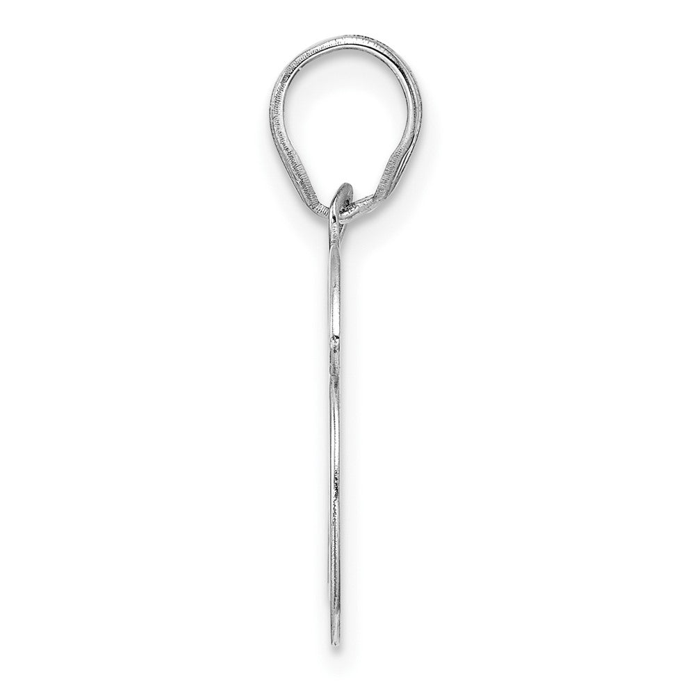 14kw Polished Number 96 Pendant