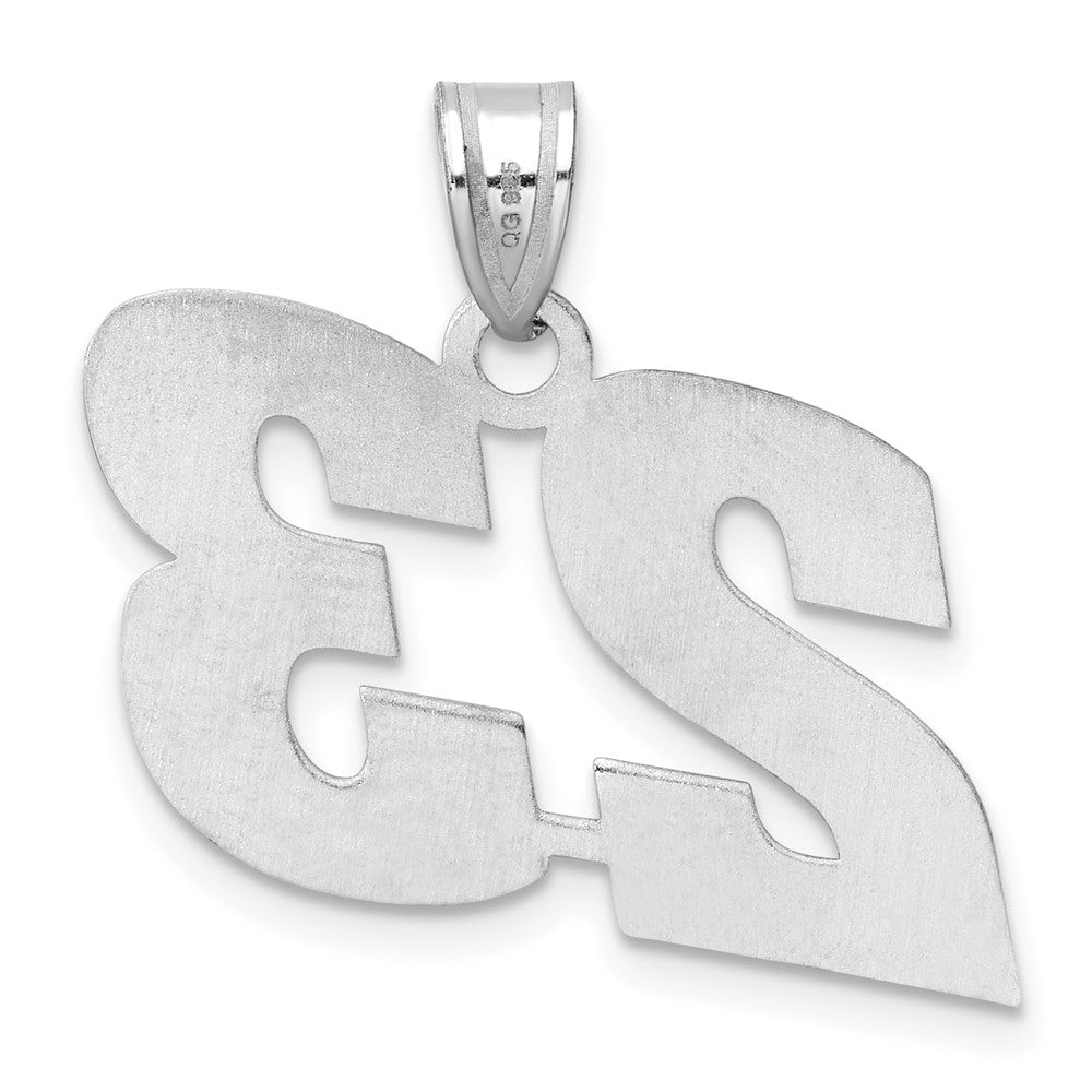 14kw Polished Block Number 23 Pendant
