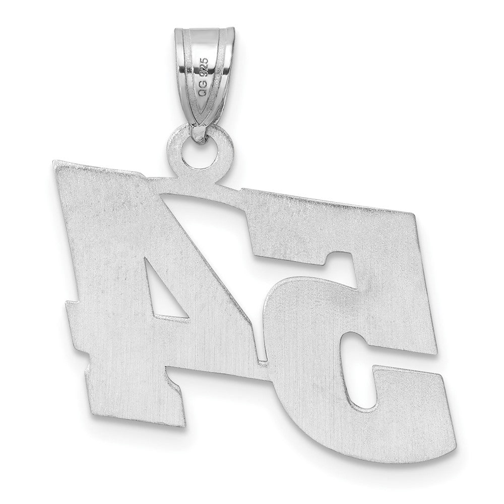 14kw Polished Block Number 54 Pendant