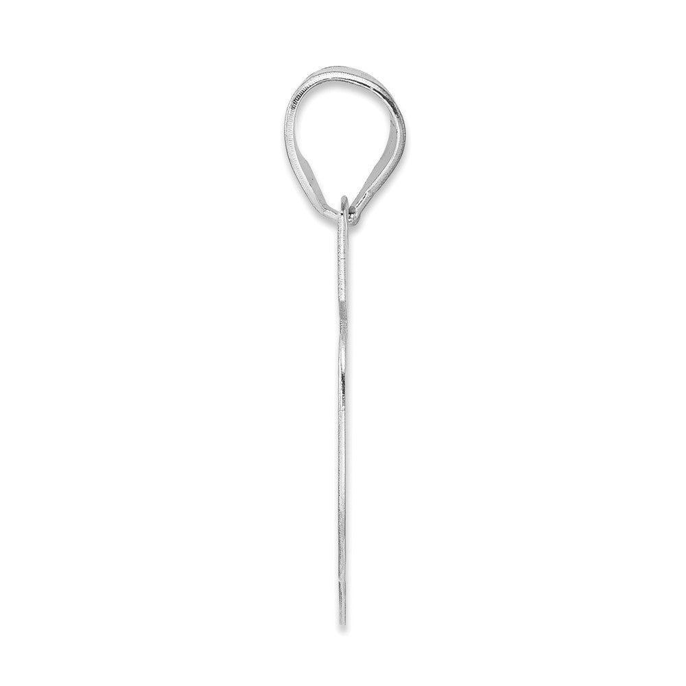 14kw Polished Block Number 55 Pendant