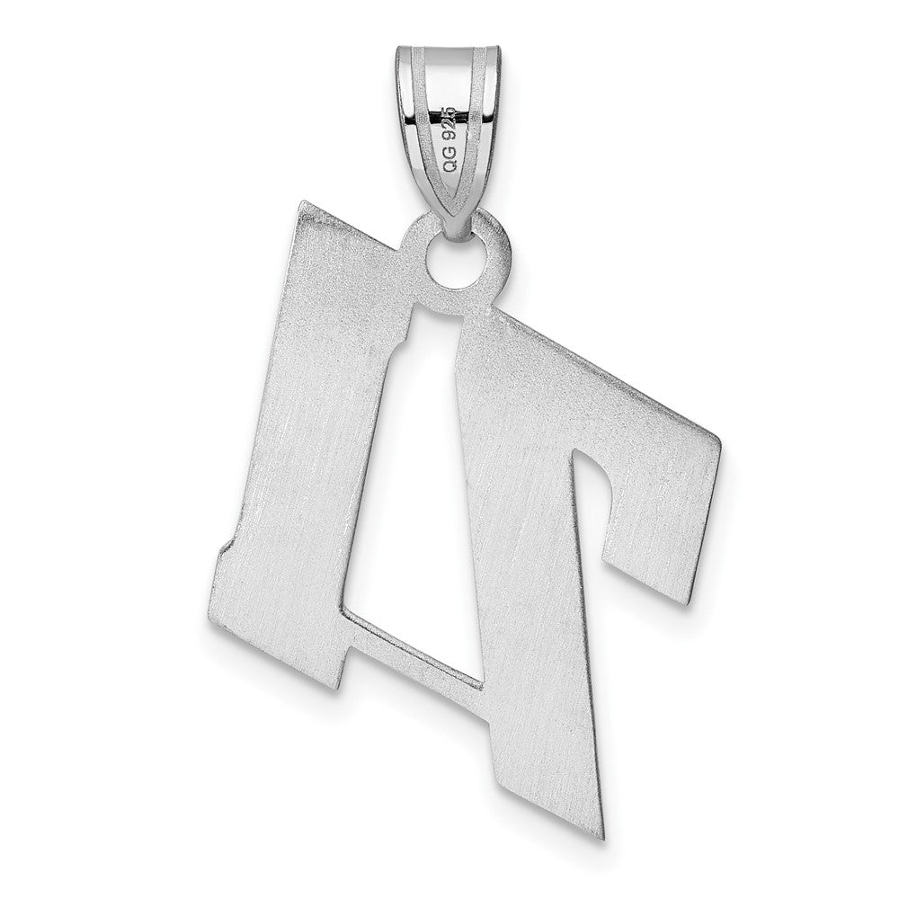 14kw Polished Block Number 71 Pendant