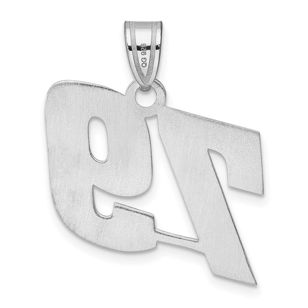 14kw Polished Block Number 79 Pendant