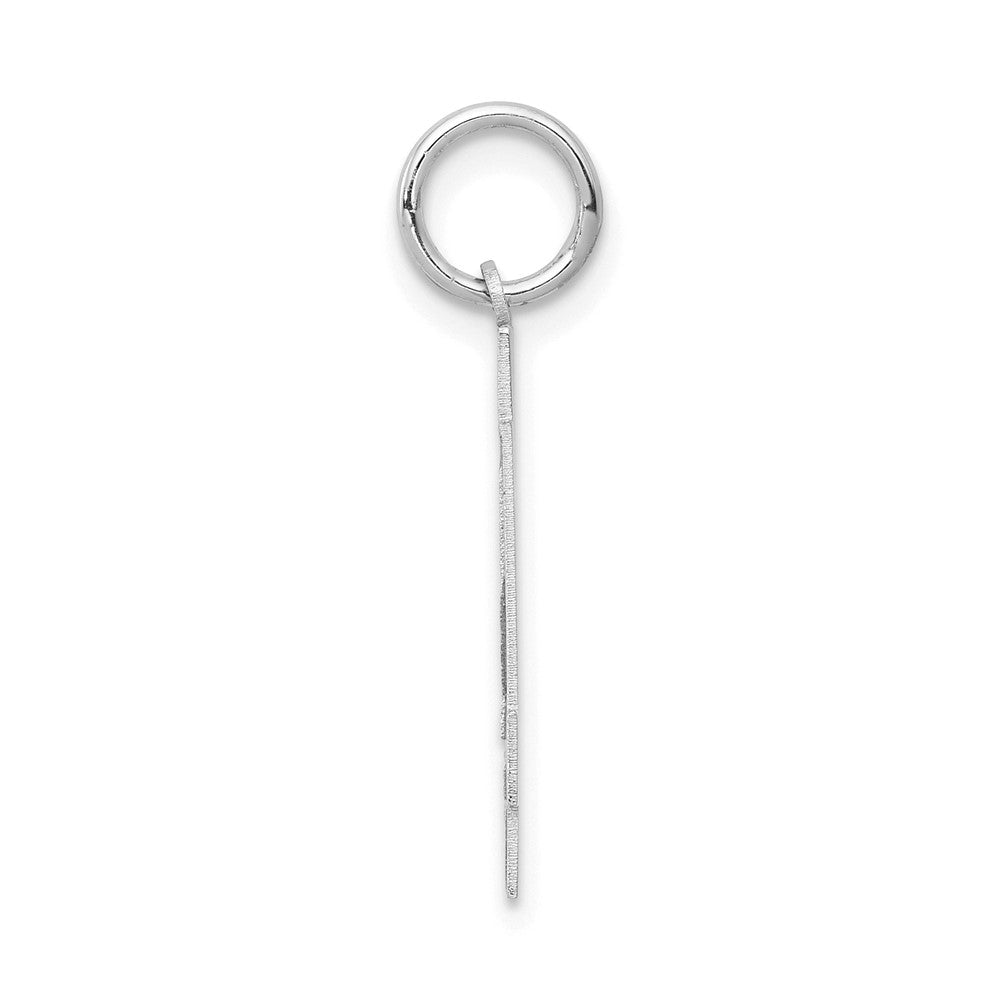14kw Medium Satin Number 34 Charm
