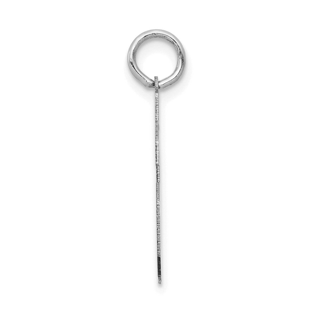 14kw Medium Satin Number 46 Charm