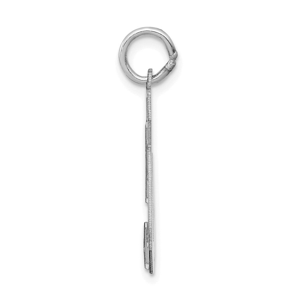14kw Medium Satin Number 50 Charm