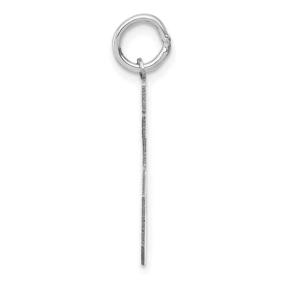 14kw Medium Satin Number 85 Charm