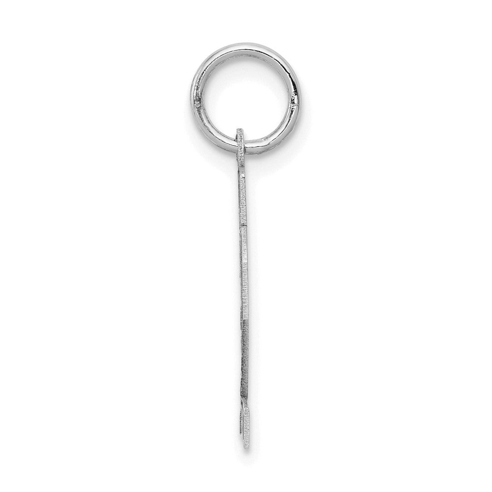 14kw Small Satin Number 22 Charm