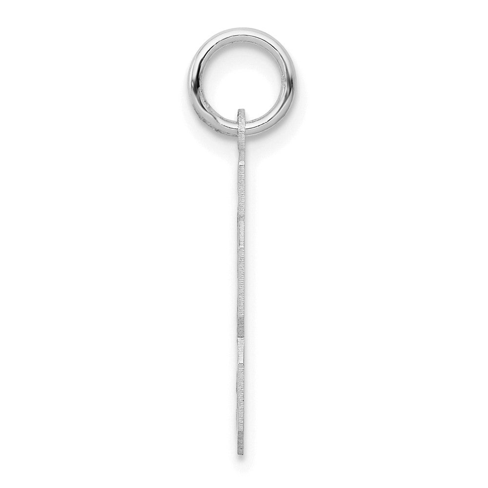 14kw Small Satin Number 23 Charm