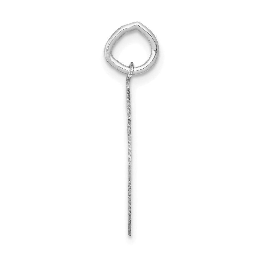 14kw Small Satin Number 85 Charm