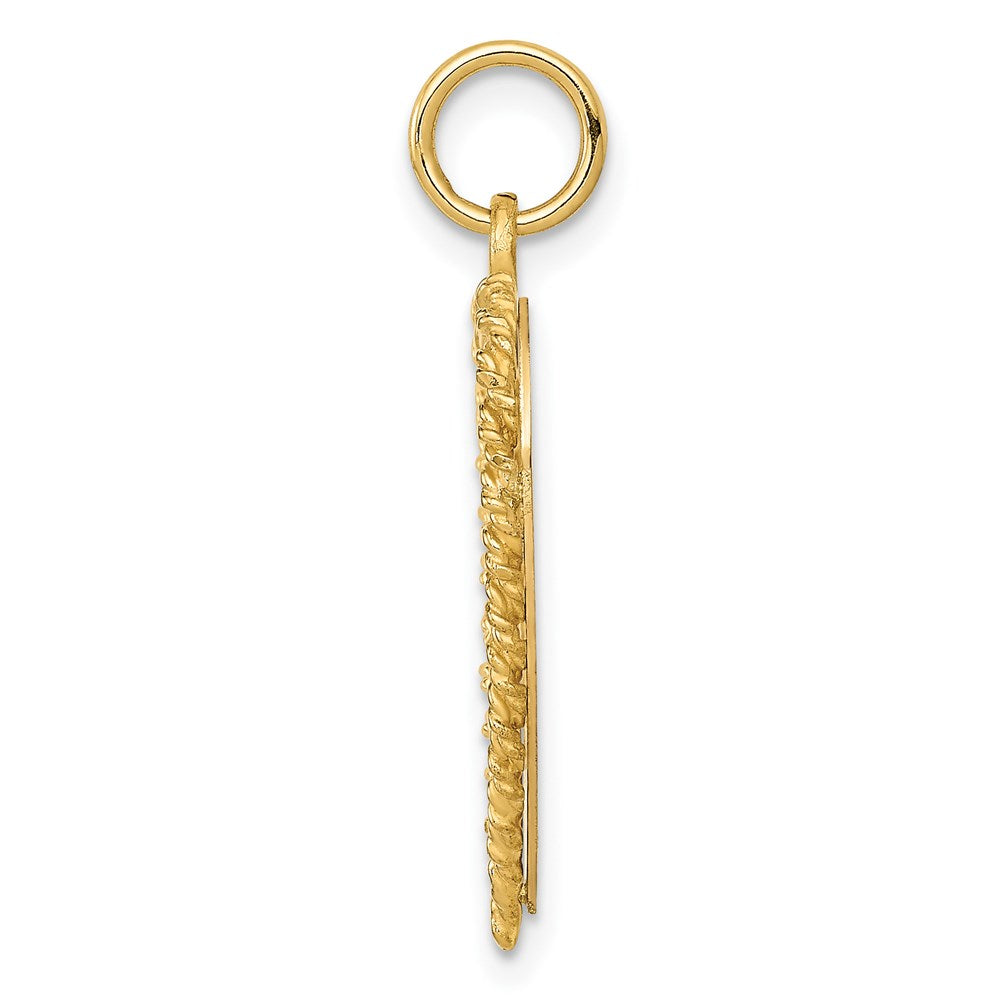 14K Happy 10th ANNIVERSARY Charm