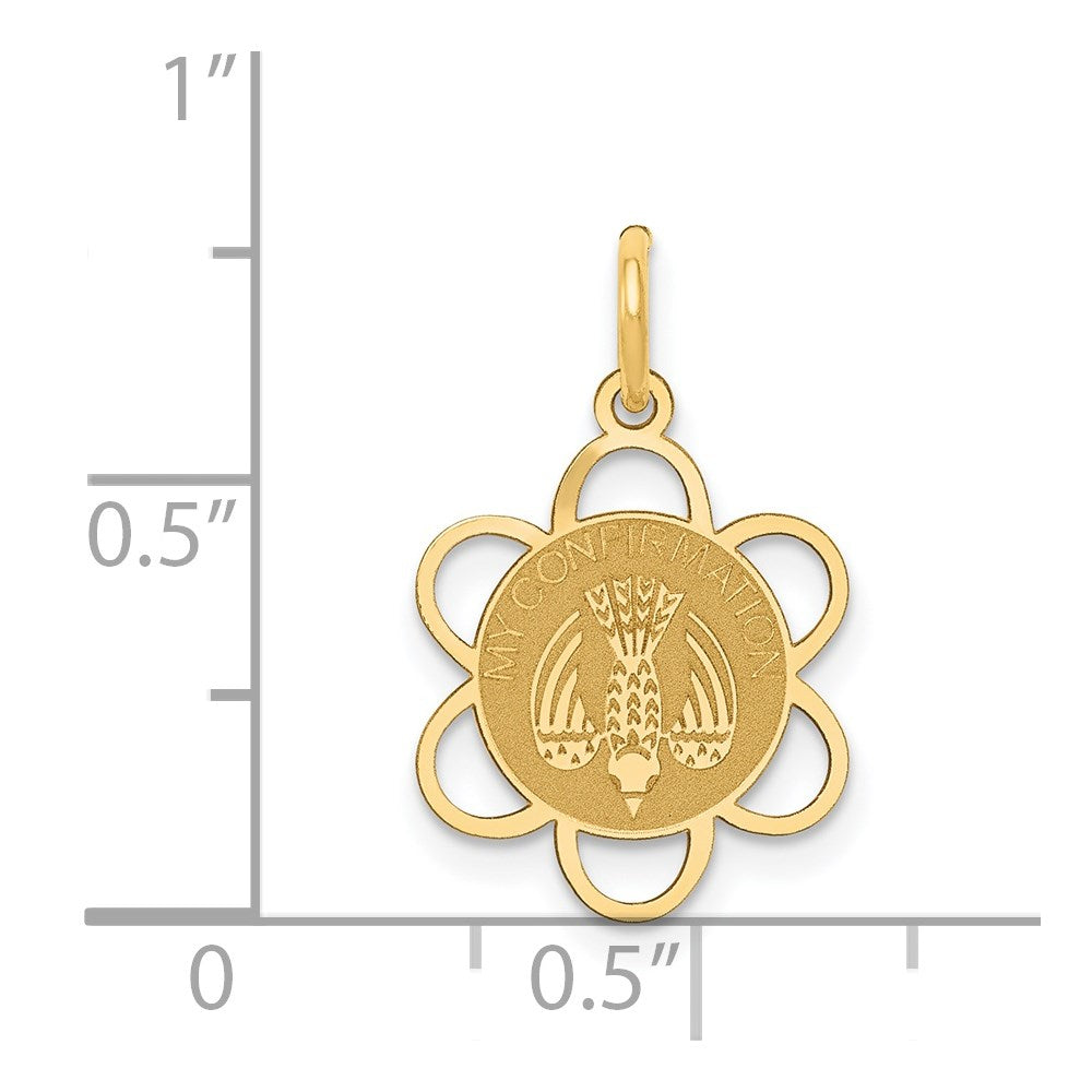 14k My Confirmation Charm