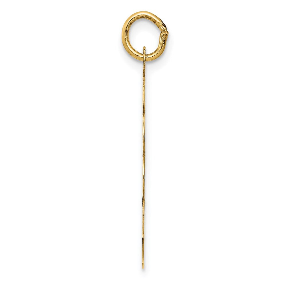 14K HAPPY BIRTHDAY Charm