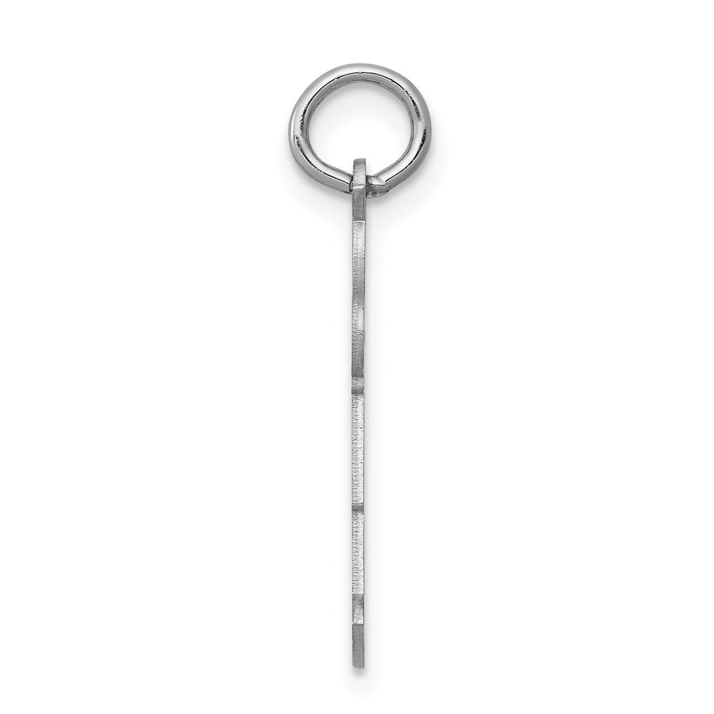 14k White Gold Kid Charm