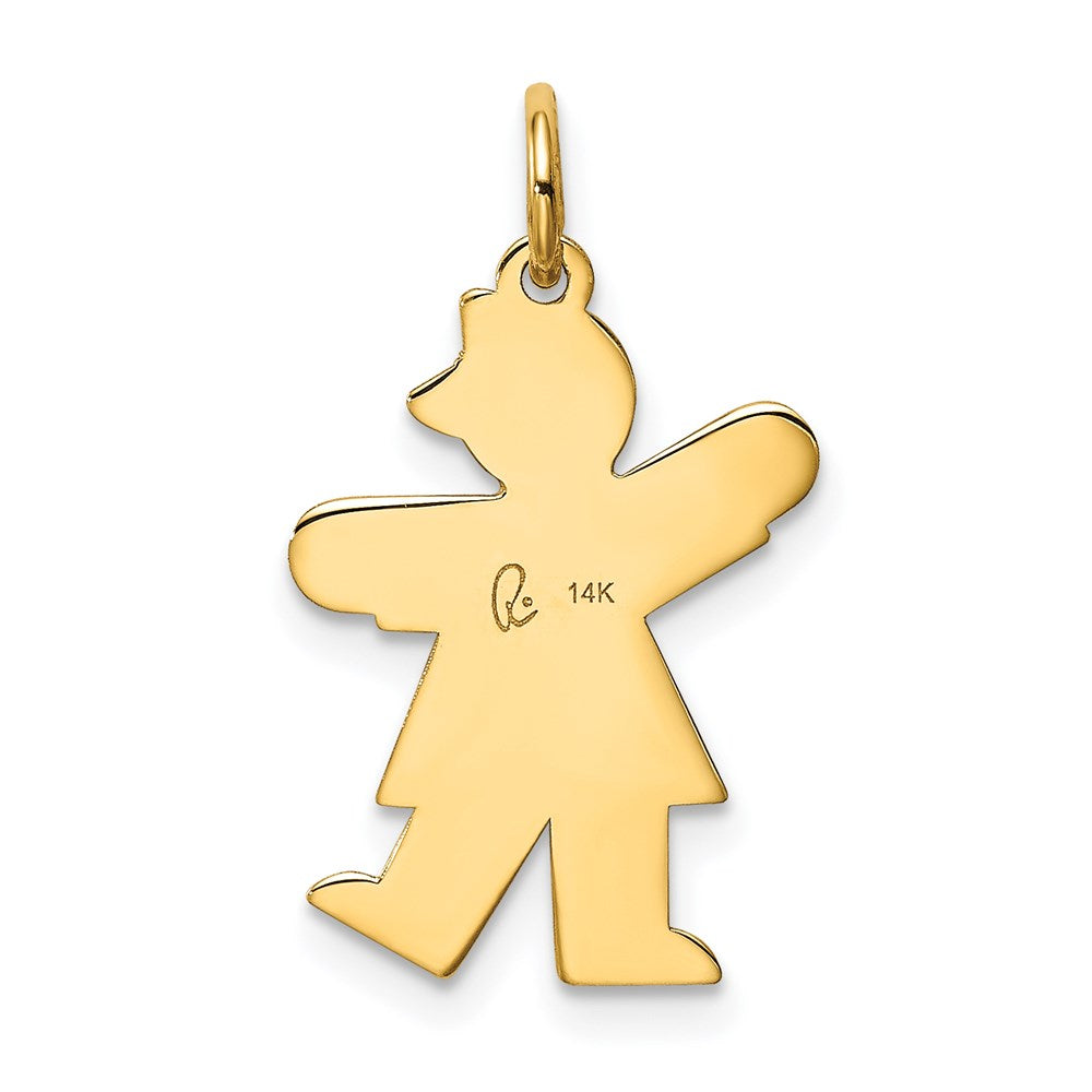 14k Kid Charm