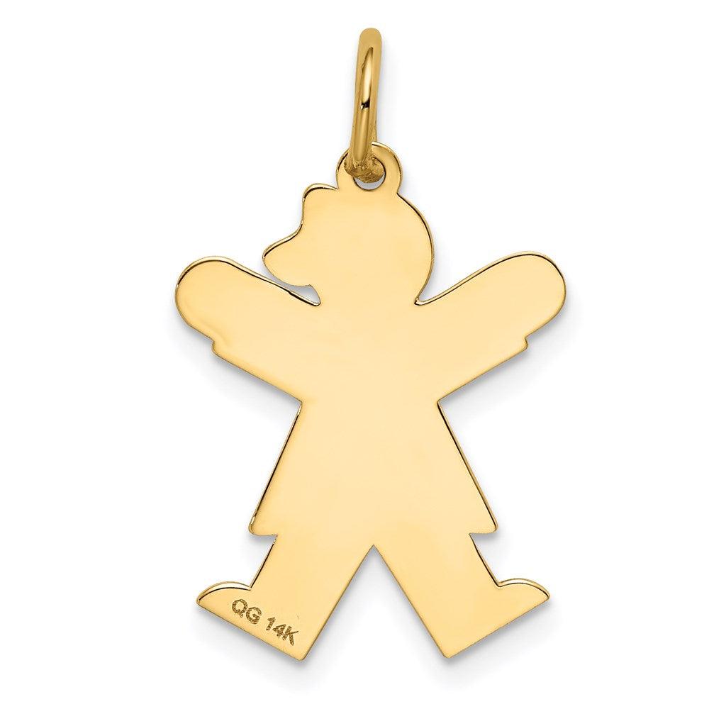 14k Kid Charm
