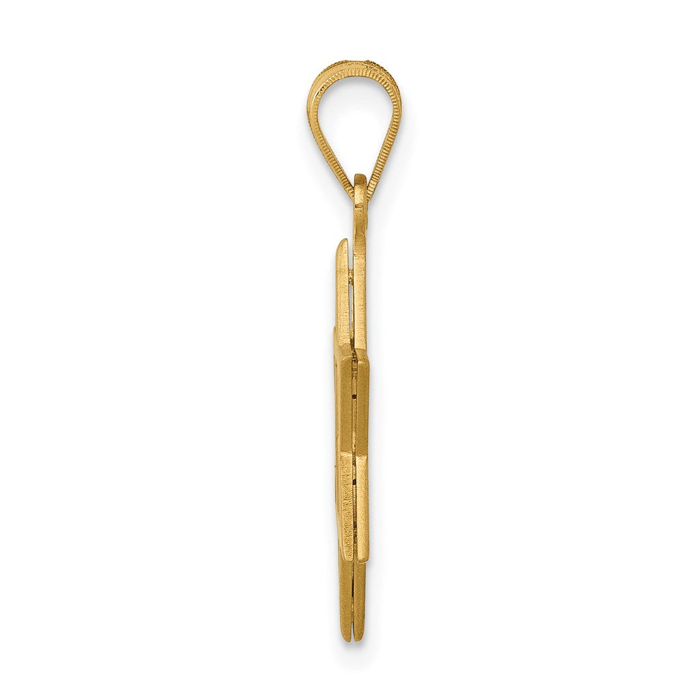 14k Star of David Pendant