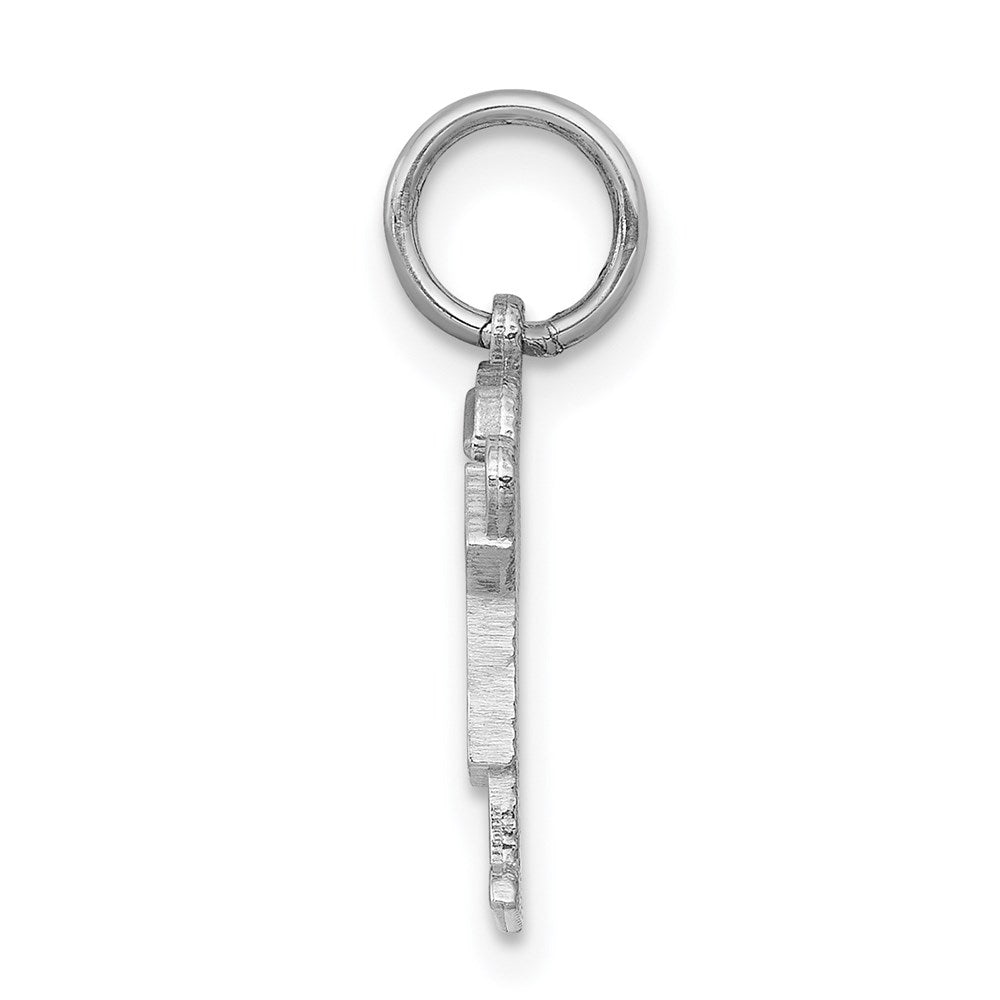 14k White Mini Boy Love Charm