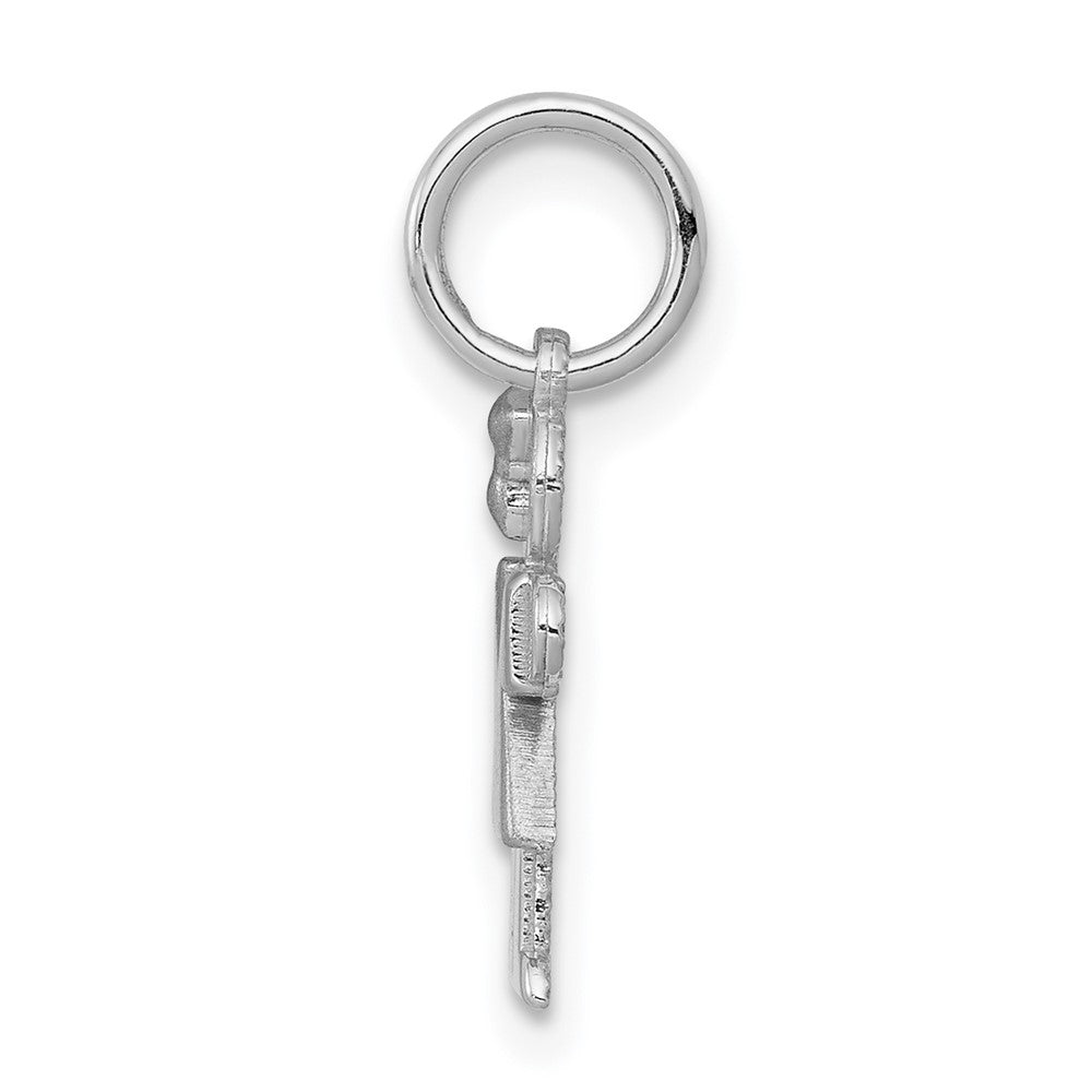 14k White Mini Girl Hugs Charm