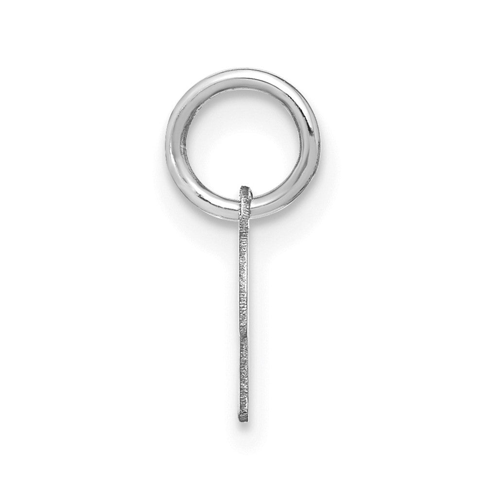 14KW Upper case Letter K Initial Charm