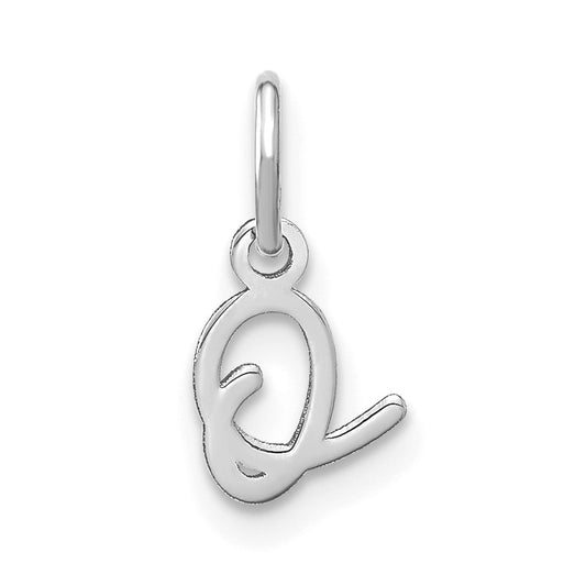 14KW Upper case Letter O Initial Charm