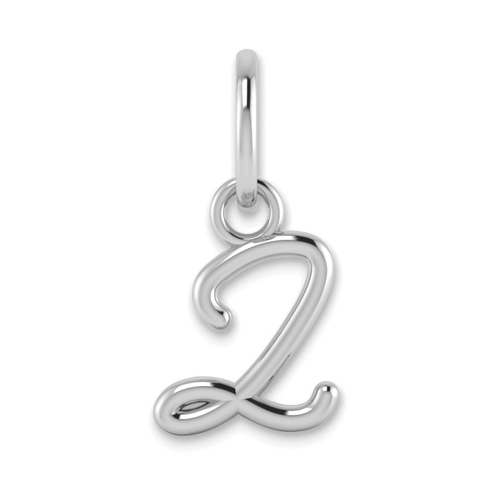 14KW Upper case Letter Z Initial Charm