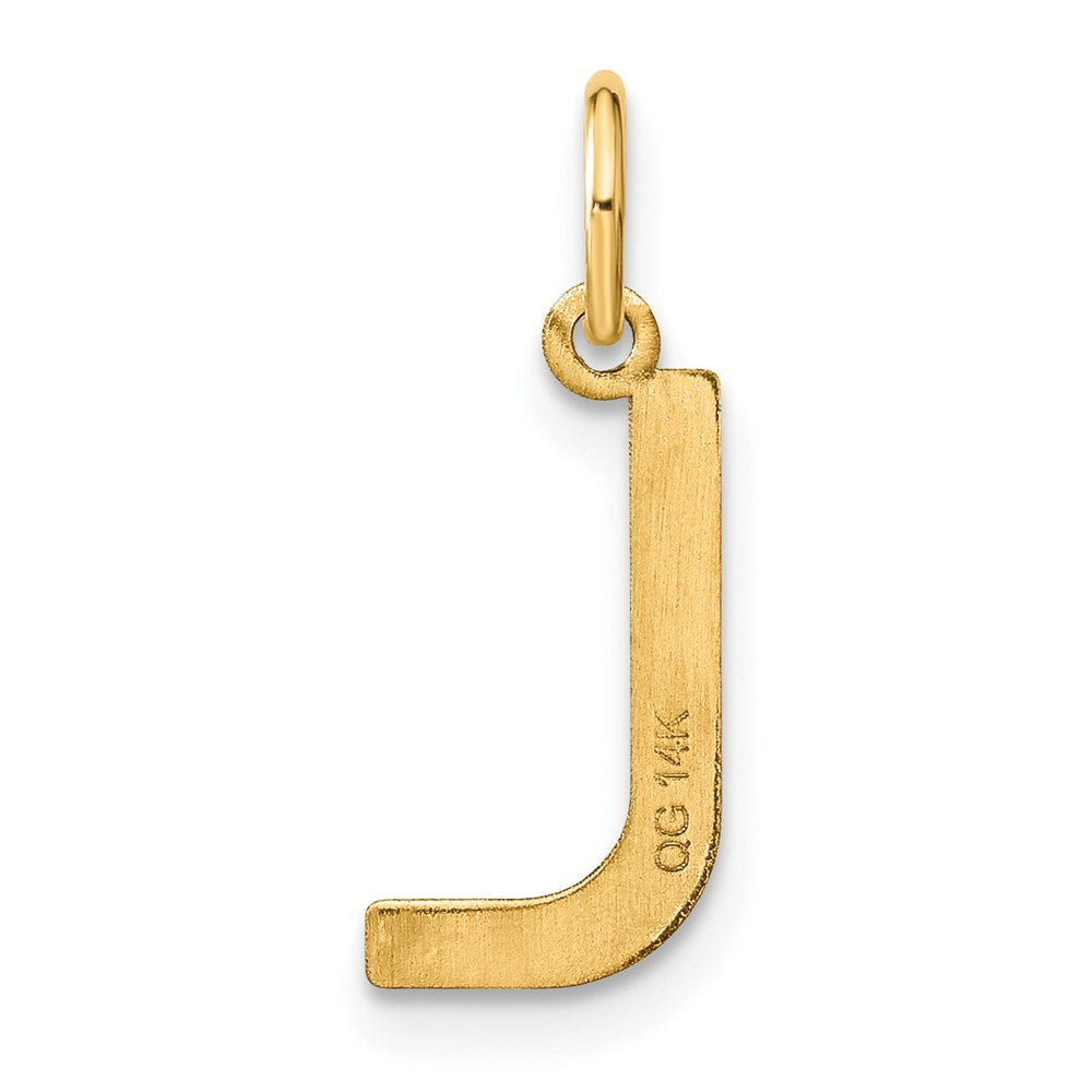 14ky Letter L Initial Pendant