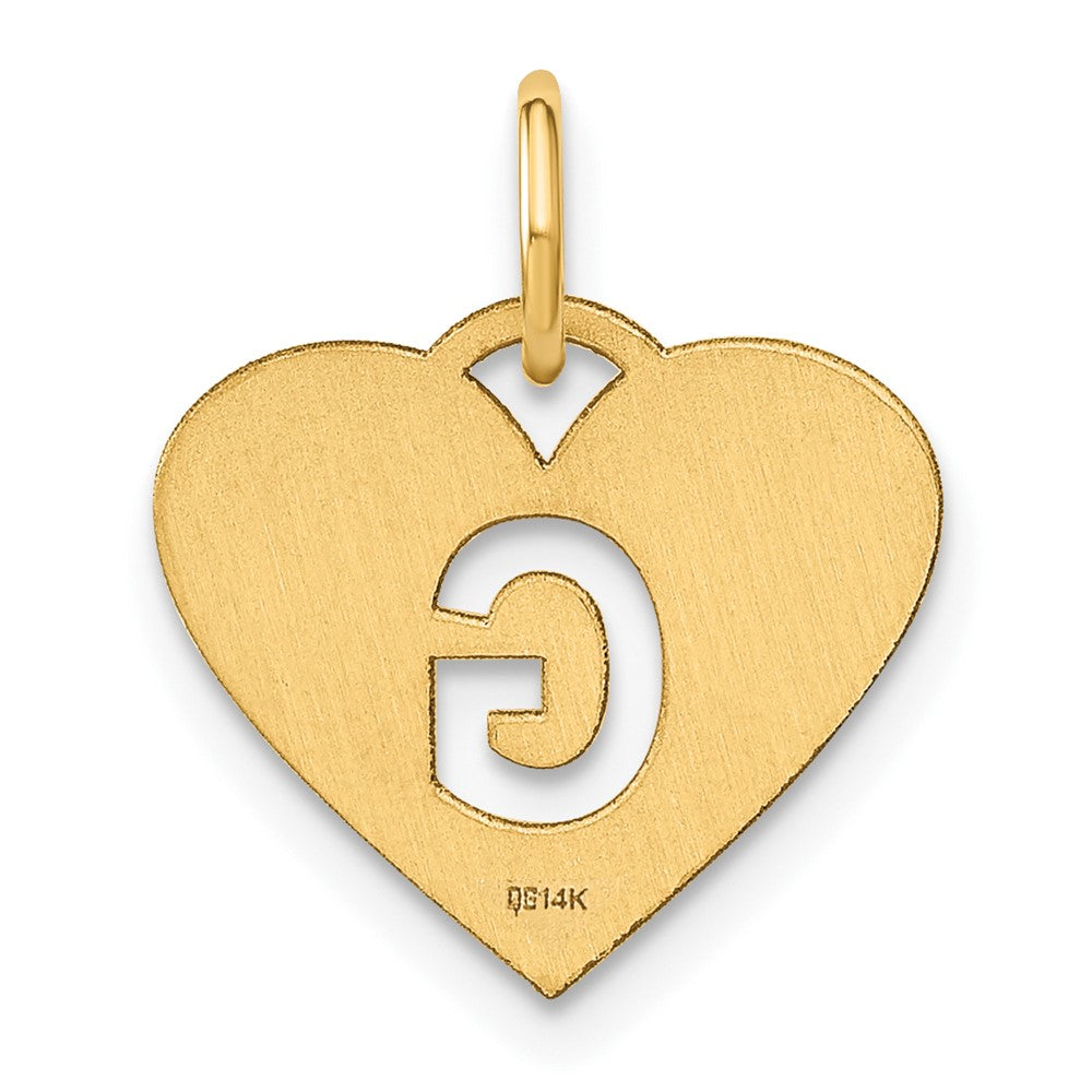 14ky Initial Letter G Initial Charm