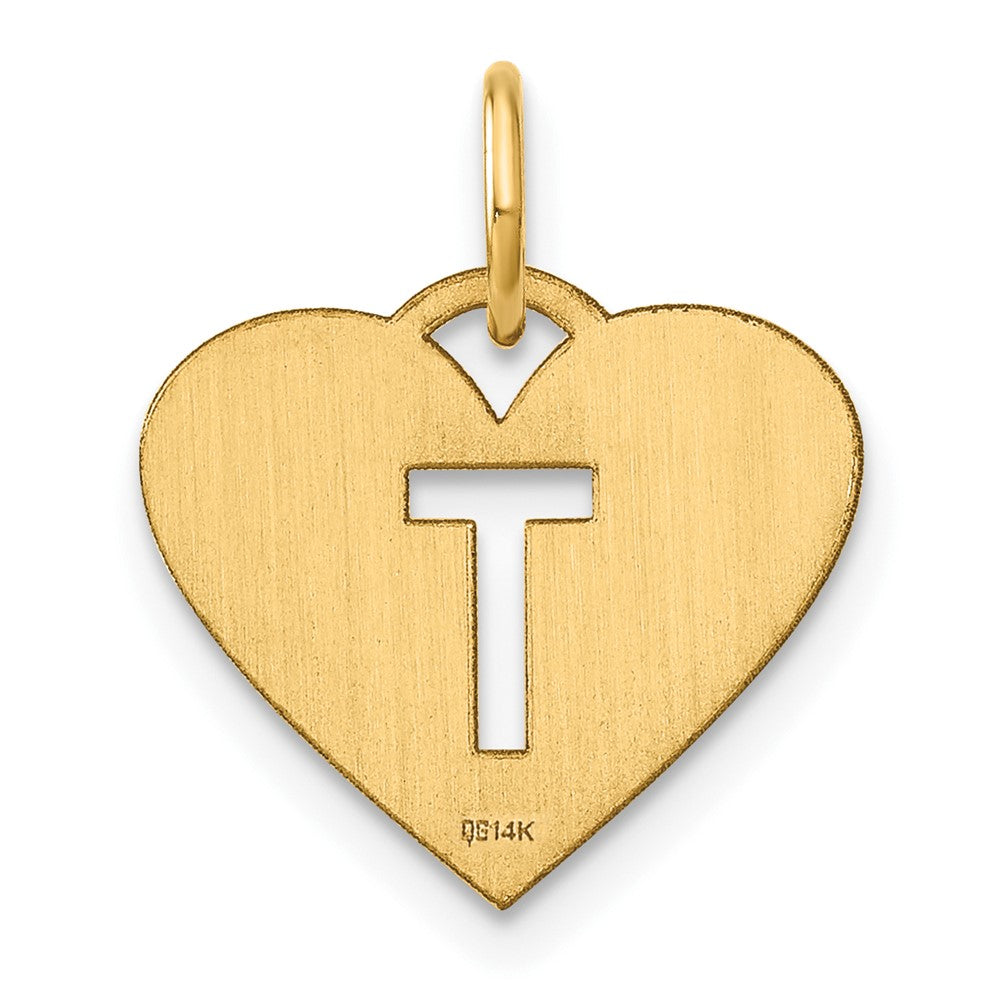 14ky Initial Letter T Initial Charm