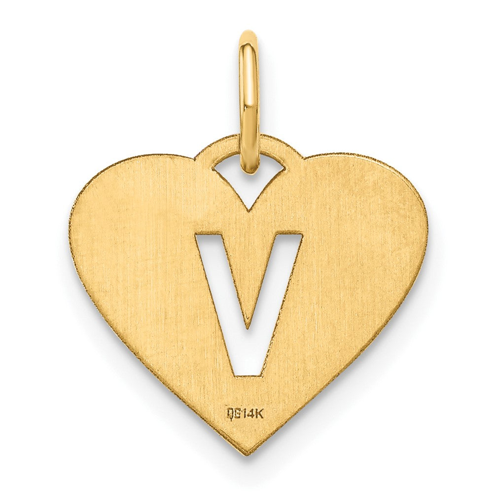 14ky Initial Letter V Initial Charm