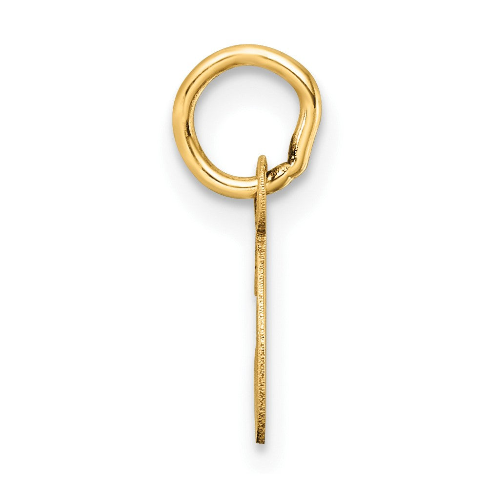 14K Uppercase Letter C Initial Charm