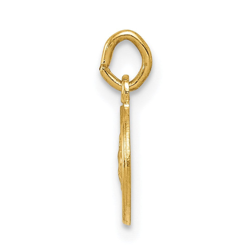 14k Saint Christopher Medal Charm