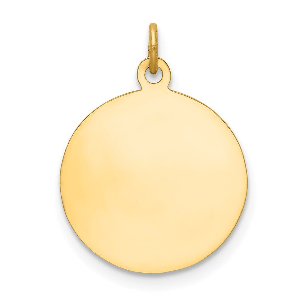 14k Saint Roch Medal Charm