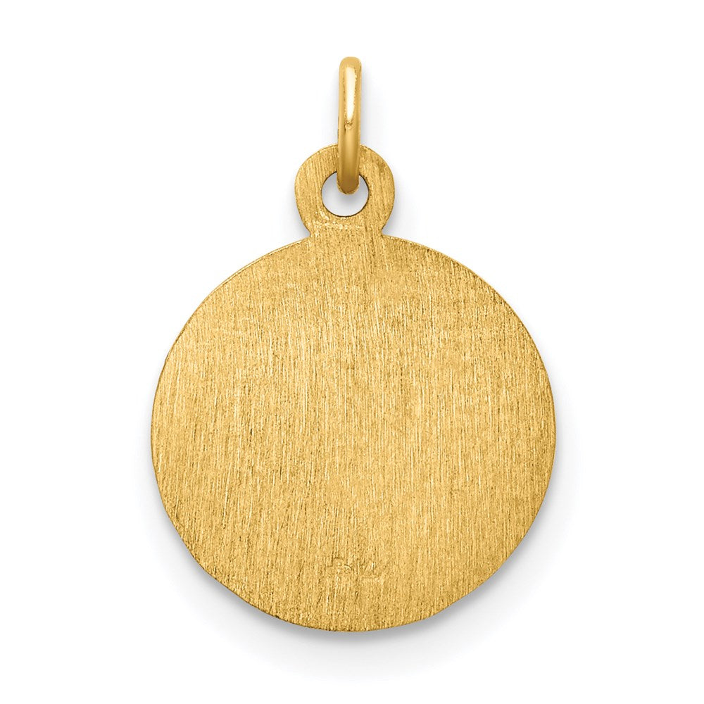 14k Saint Elizabeth Seton Medal Charm