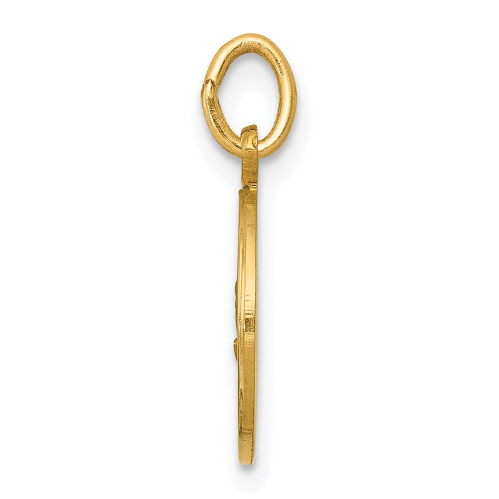 14k Our Lady of Fatima Medal Charm