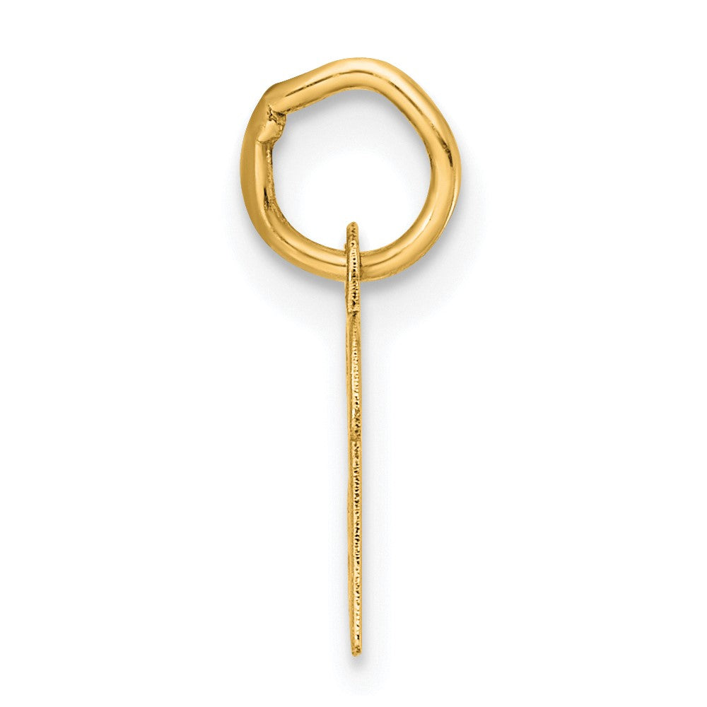 14K Small Script Letter B Initial Charm