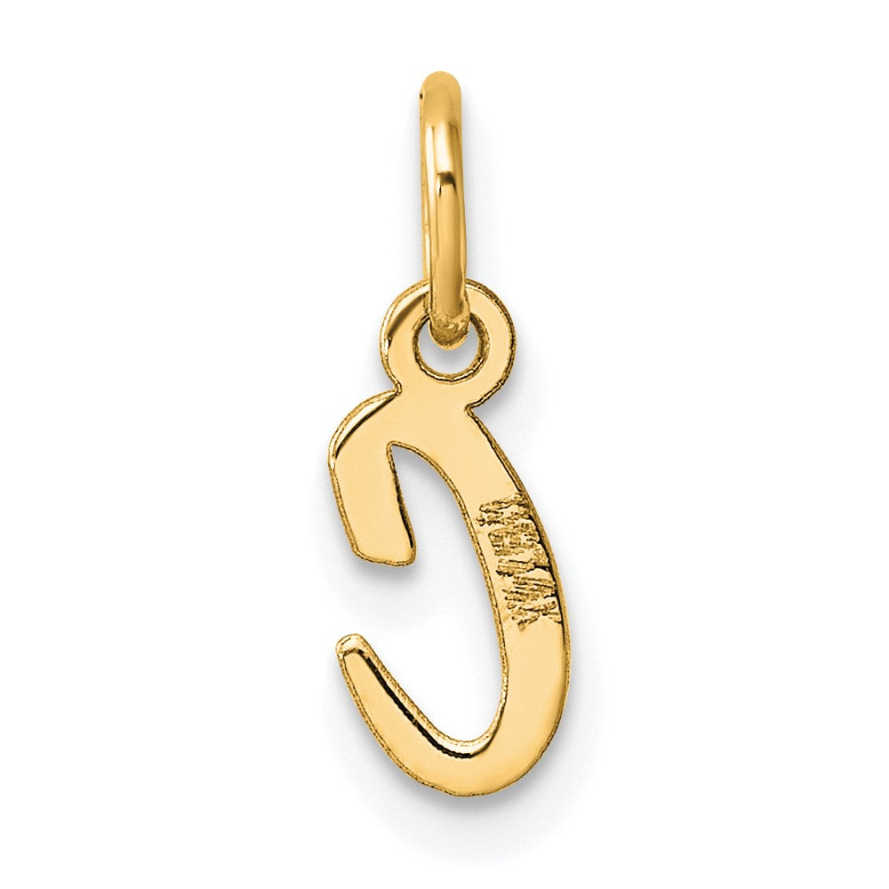 14K Small Script Letter C Initial Charm