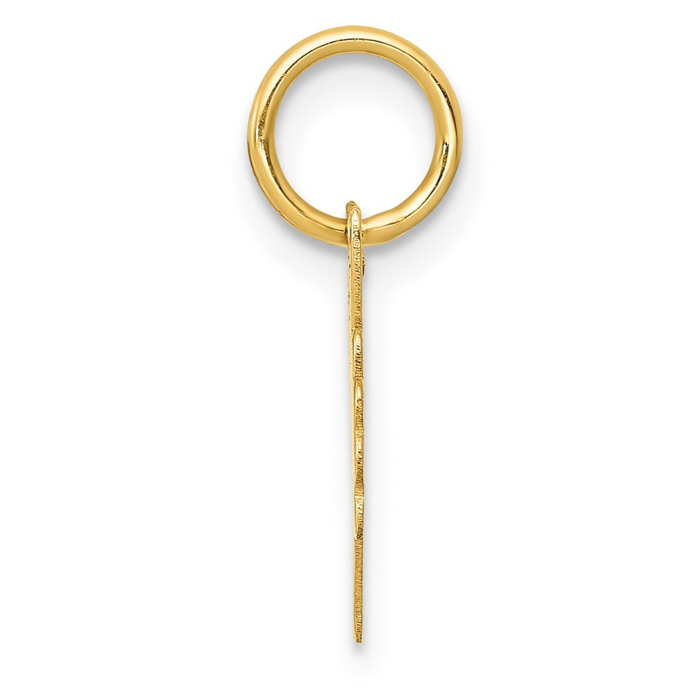 14k Polished Fox Head Charm