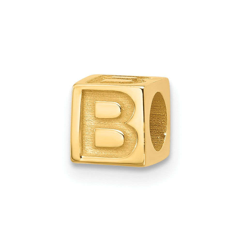 14ky Alphabet Bead Letter B