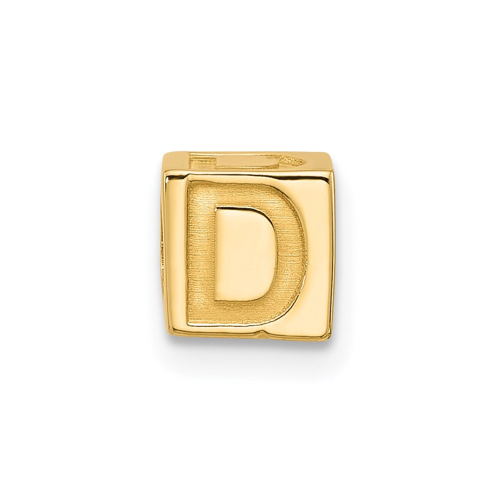 14ky Alphabet Bead Letter D