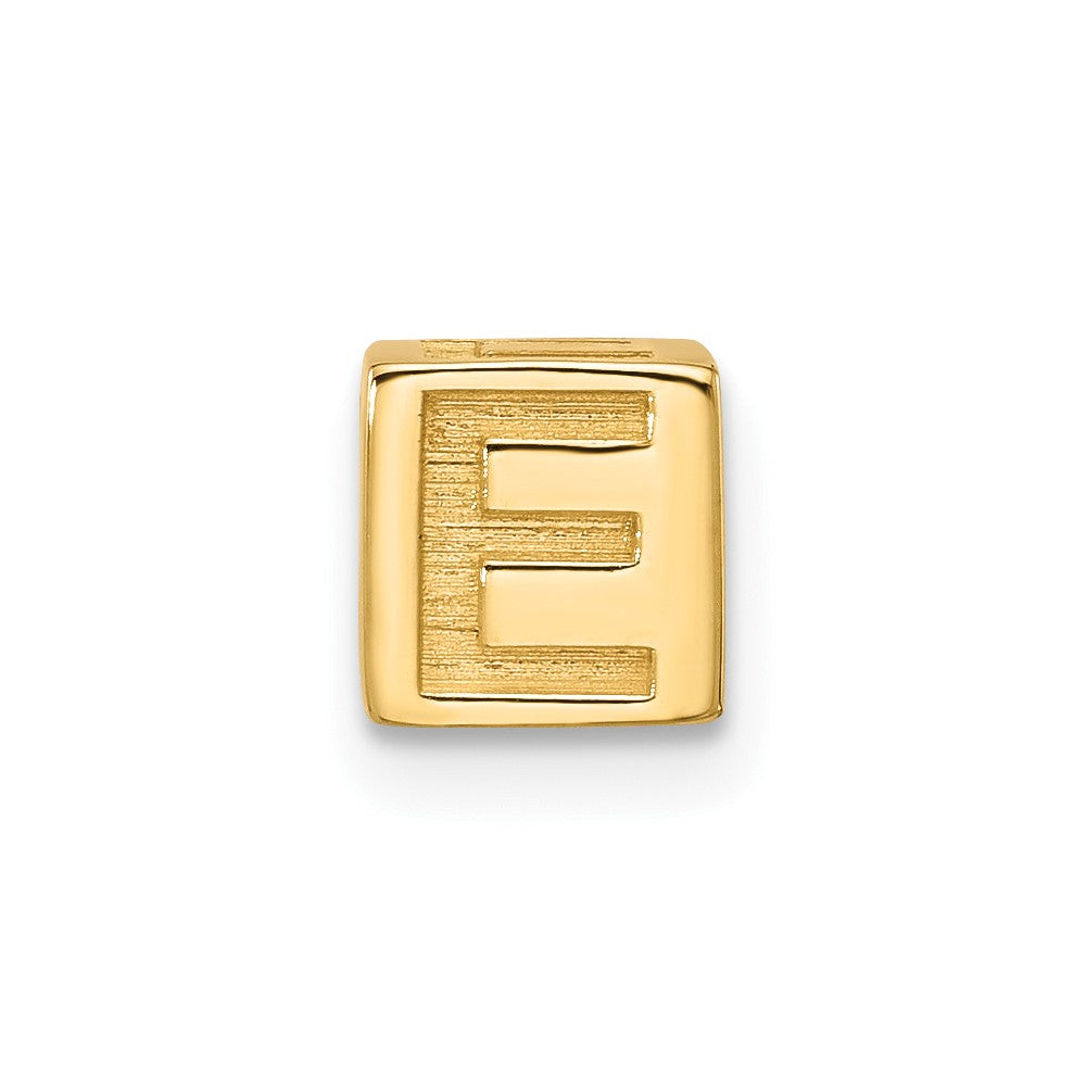 14ky Alphabet Bead Letter E