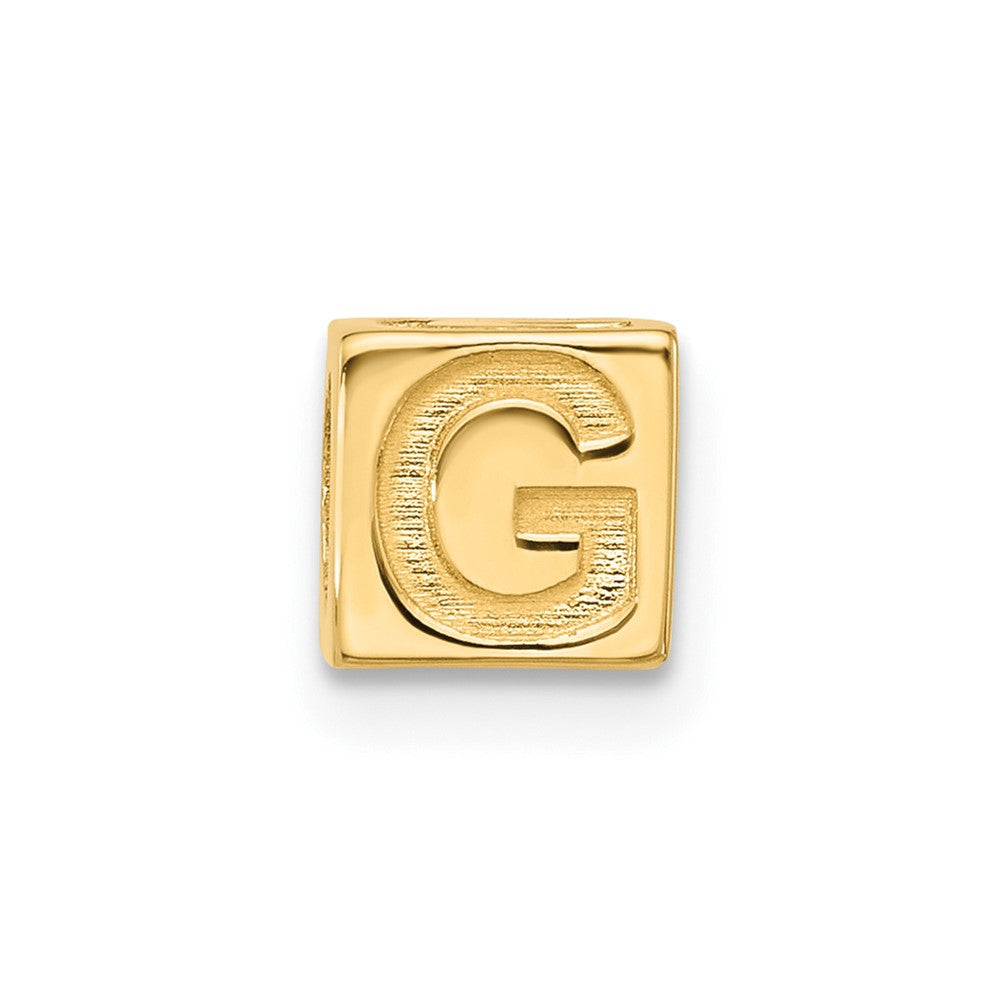 14ky Alphabet Bead Letter G