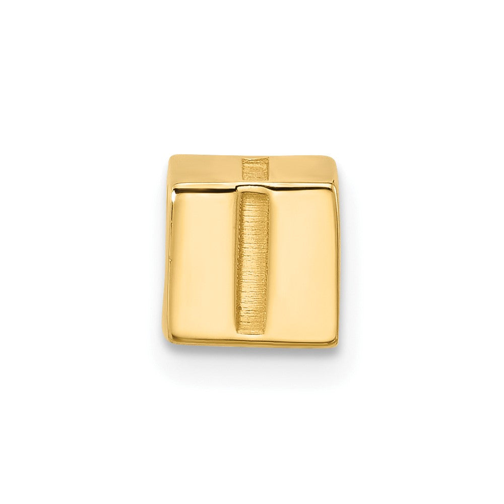 14ky Alphabet Bead Letter I