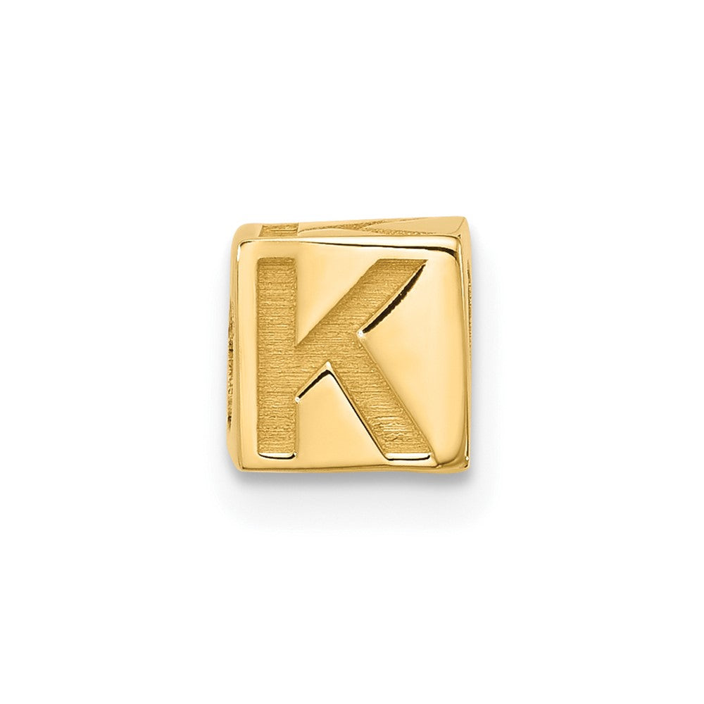 14ky Alphabet Bead Letter K