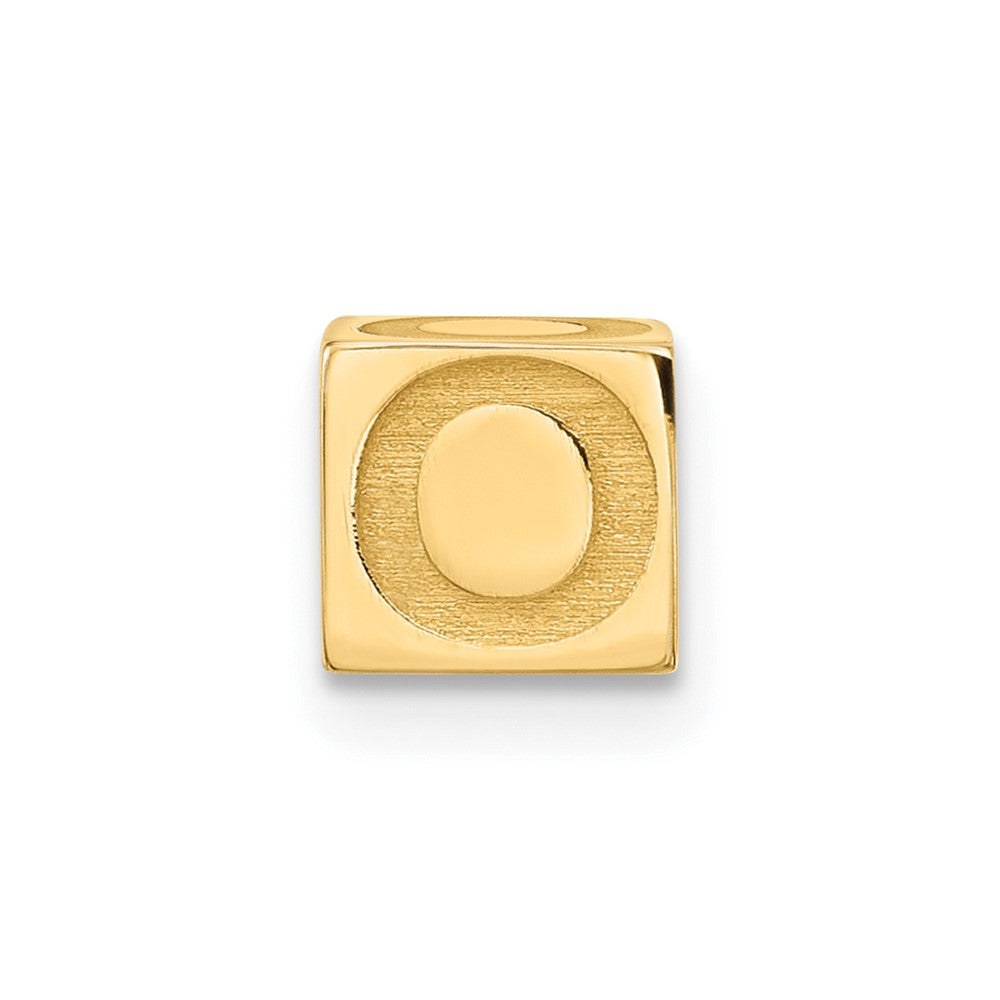 14ky Alphabet Bead Letter O