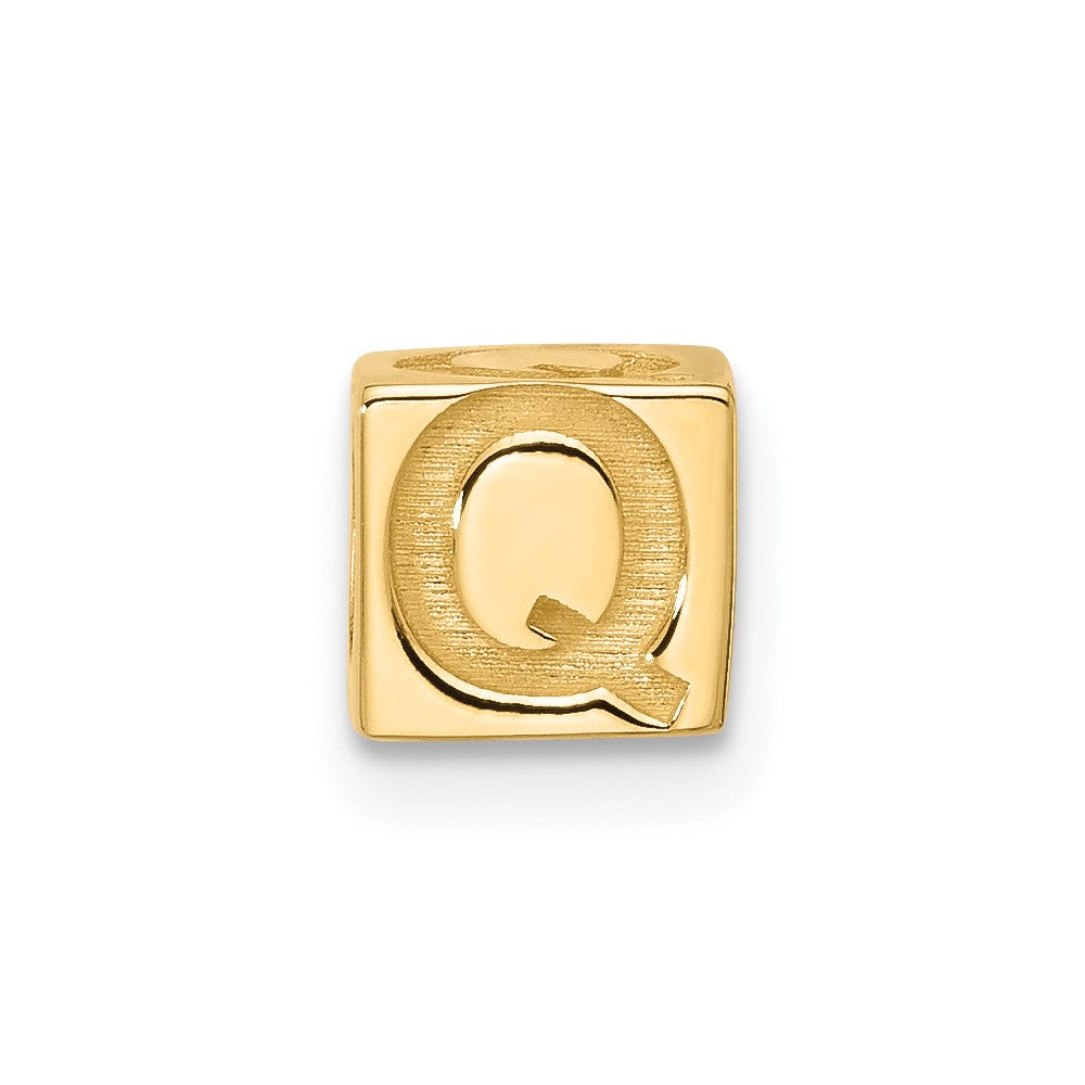 14ky Alphabet Bead Letter Q