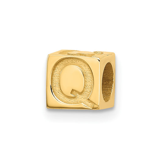 14ky Alphabet Bead Letter Q