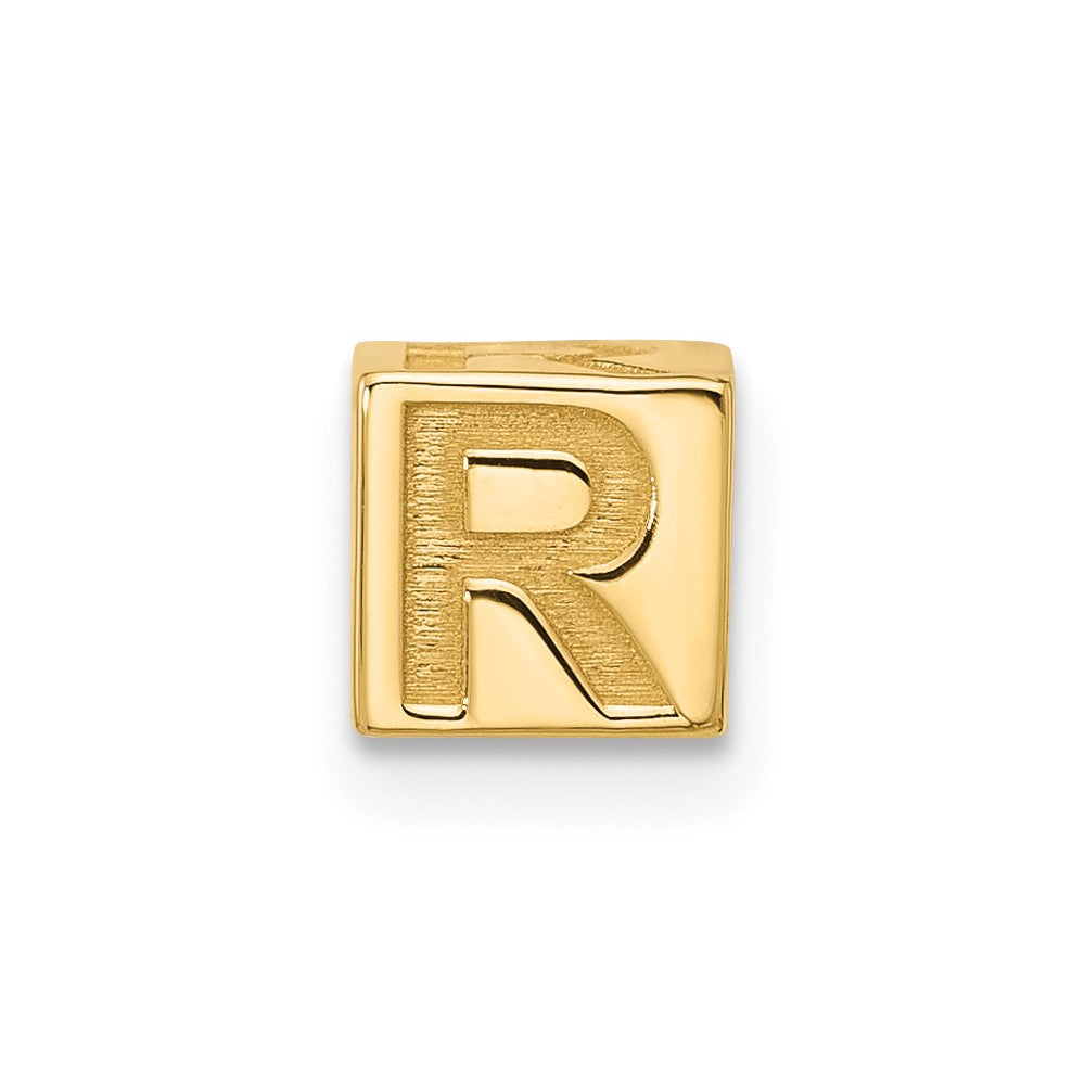 14ky Alphabet Bead Letter R
