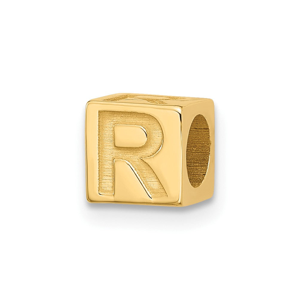 14ky Alphabet Bead Letter R