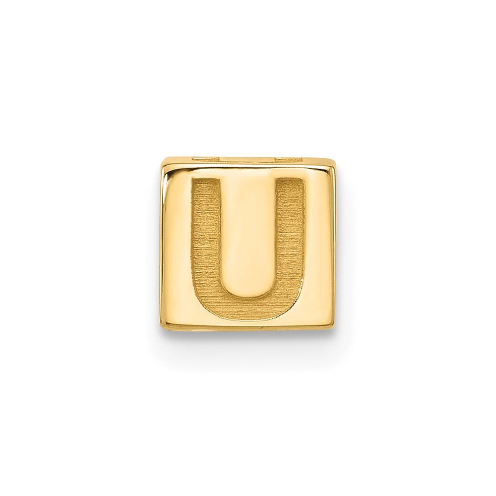 14ky Alphabet Bead Letter U